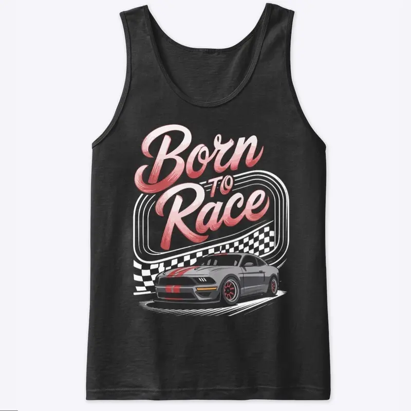  'Born To Race' Classic Tank Top