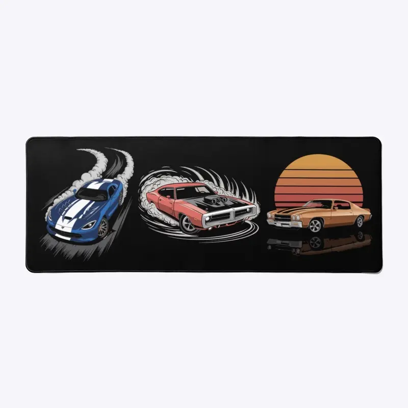 American Car Mouse Pad